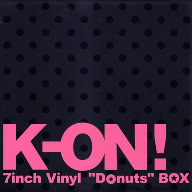 けいおん！ K-ON! 7inch Vinyl Donuts BOX