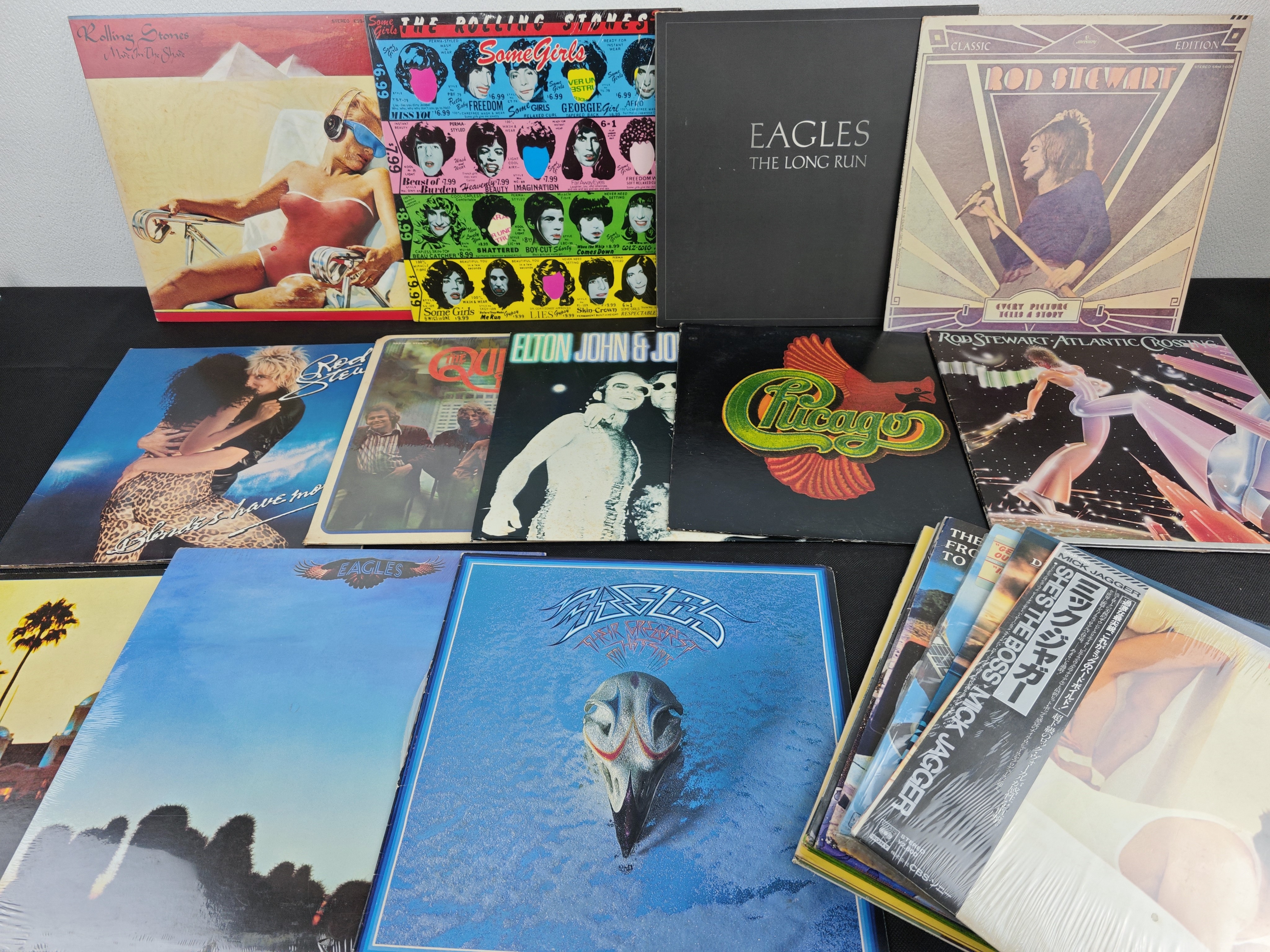 静岡市より宅配買取！1970年代からの洋楽ロックLP 約60枚をお売り